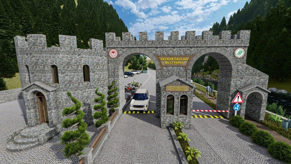 Kaçkar Dağları Milli Parkı'na böyle bir ucubeyle mi girilir?