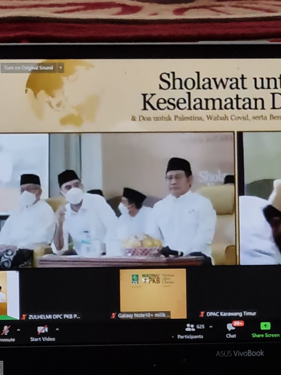 Doa Peduli damai dunia. PKB bershalawat
