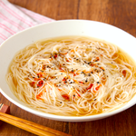 インスタント麺並に簡単。でもはちゃめちゃに旨い。「鶏ガラ×麺つゆ」で旨い素麺。