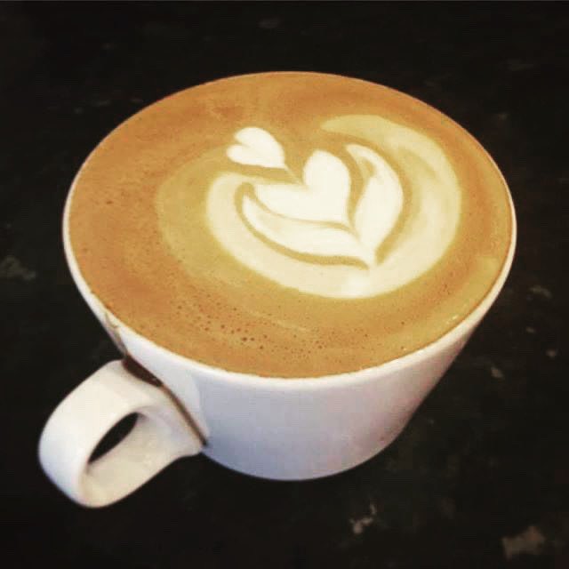 I’m loving the latte art coming out of The Cookie Bar today!!