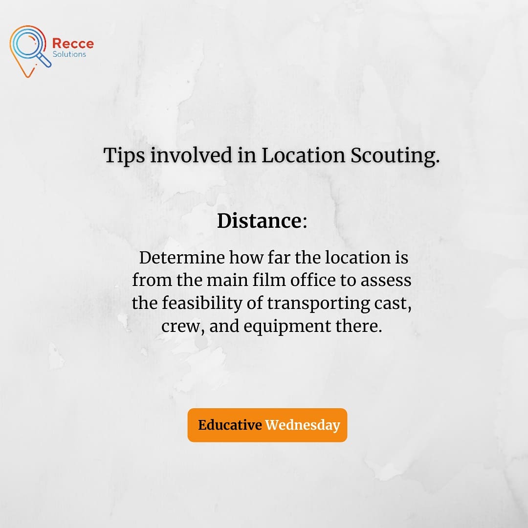 Filmmakers_mart's tweet photo. Another tips is "Always consider your distance when you are looking for a location for your film or commercial shoot".
#reccesolutions #filmmaker #filmproducer #filmmaking #location #locationmanagers #locationscouts #tipswednesday iPhone CBN Governor Garba Shehu https://t.co/oGZh7pgZk0