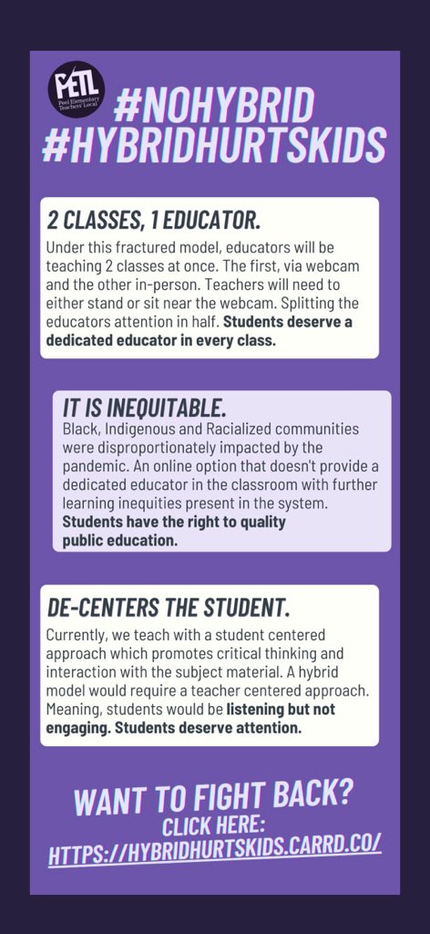 rcpresstwins's tweet photo. @ETFOPeel @Gailhbc @jessi_cooper #HybridHurtsKids #FracturedLearningModel https://t.co/C3d8osZYKy
