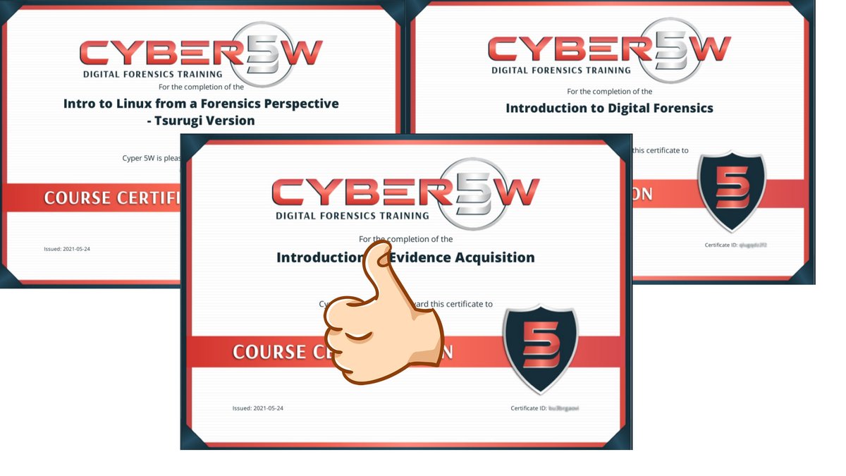 inginformatico's tweet image. More digital forensic training #DFIR #LinuxForensic #Tsurugi #EvidenceAdquisition academy.cyber5w.com