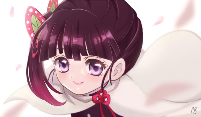 hachiya / ハチヤさんがTwitterに投稿した栗花落カナヲ(鬼滅の刃)のイラスト。