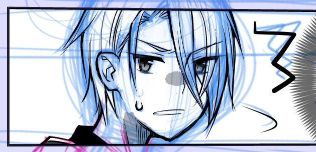 長義くん初めて描いたような気がするけど違うかもしれん。 