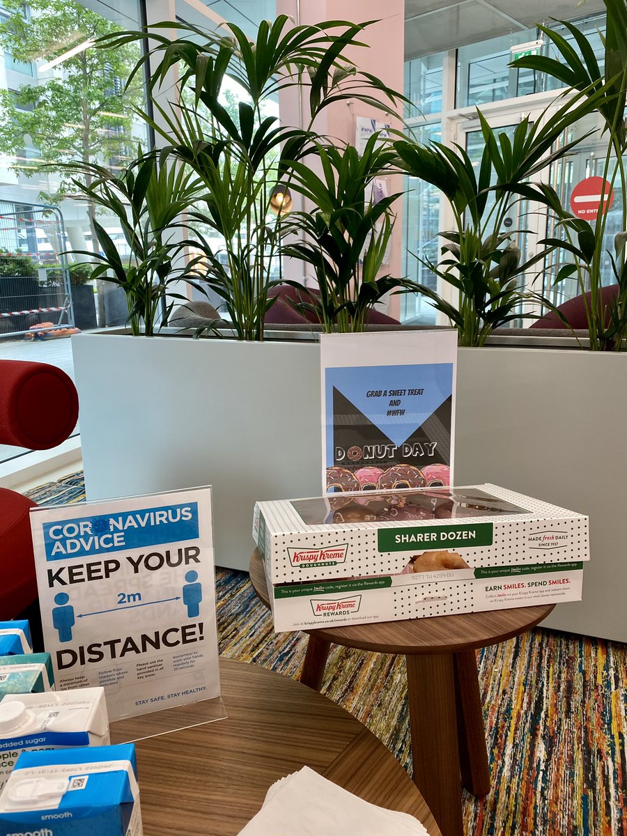 We are #Ready to eat donuts! 🍩 come down to reception and take yours! #HappyWednesday