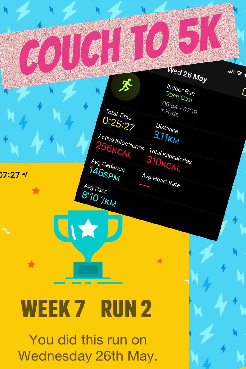 vchadder's tweet photo. Week 7 run 2 @couch_5k https://t.co/cpoOoN0qTZ