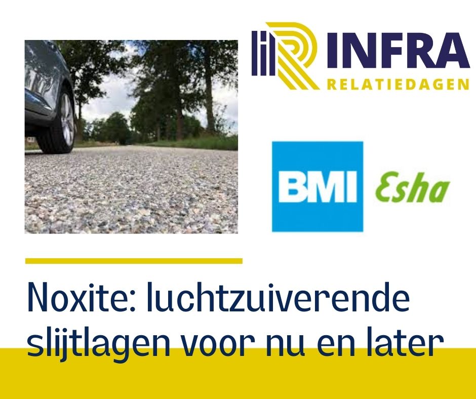 Infra Relatiedagen (@infra_eh) on Twitter photo Heeft u de interessante innovatie van exposant <a href="/EshaInfra/">Esha Infra Solutions</a> al voorbij zien komen?๐ก "Dagelijks worden er luchtvervuilende stoffen uitgestoten. Deze stikstofoxiden komen in het milieu terecht. Een zuivere lucht zonder giftige stoffen ligt met de Noxite slijtlaag binnen handbereik." Heeft u de interessante innovatie van exposant <a href="/EshaInfra/">Esha Infra Solutions</a> al voorbij zien komen?๐ก "Dagelijks worden er luchtvervuilende stoffen uitgestoten. Deze stikstofoxiden komen in het milieu terecht. Een zuivere lucht zonder giftige stoffen ligt met de Noxite slijtlaag binnen handbereik."