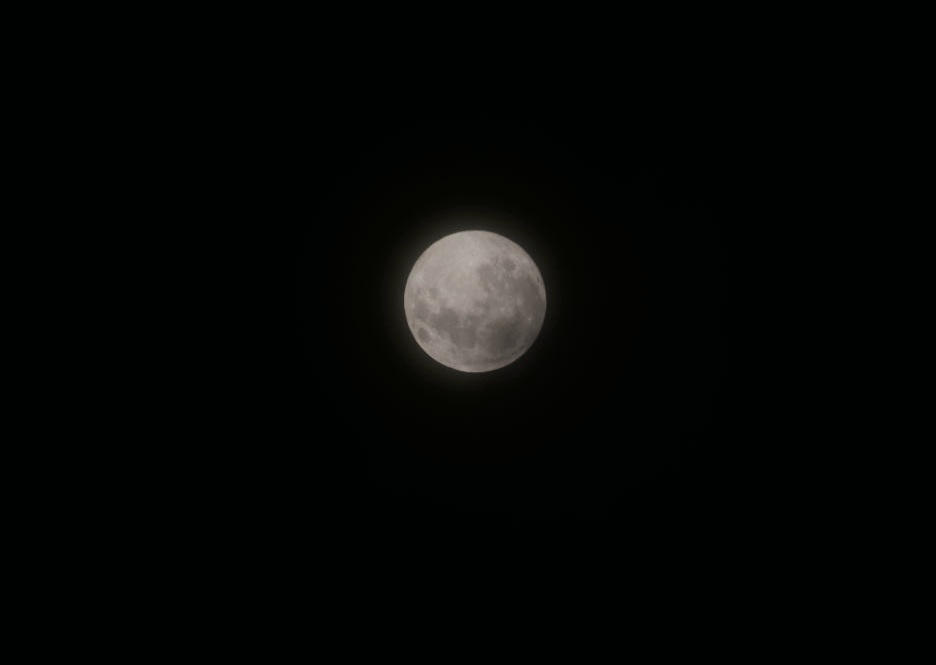 #superlunaTN desde Comodoro Rivadavia, que bronca por acá nuboso y con llovizna, ésta imagen fue de la 00:00hs
