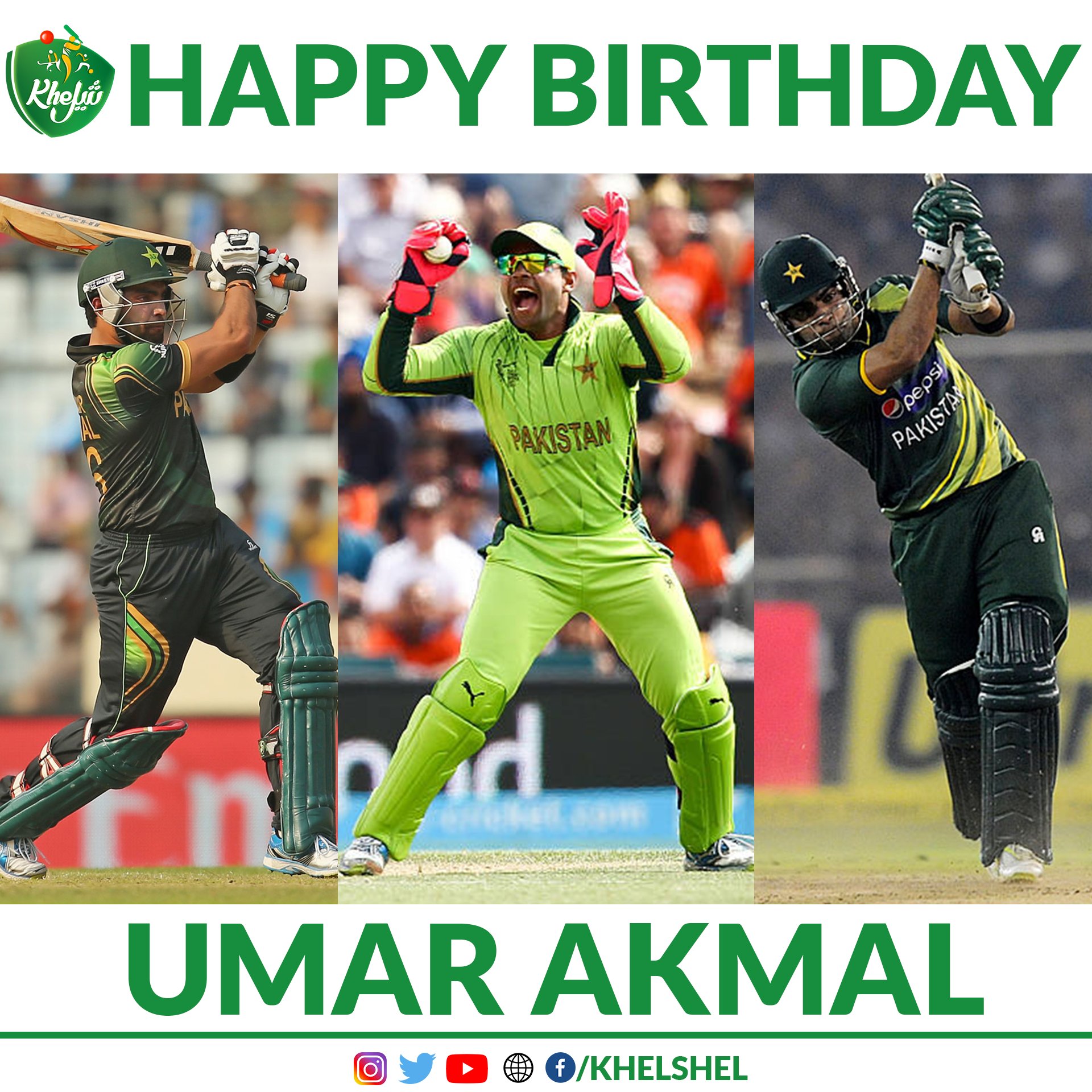 Happy Birthday Umar Akmal . | | 