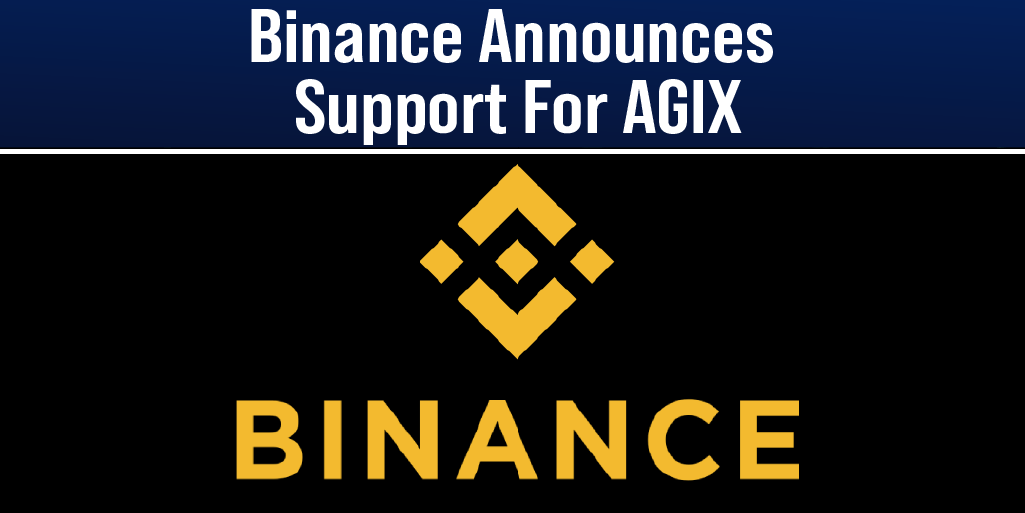 Binance has announced that they will support the $AGIX token. Check to see if you need to take any action to receive your 1:1 AGIX #airdrop by completing the form in the link below! 
hardfork.singularitynet.io