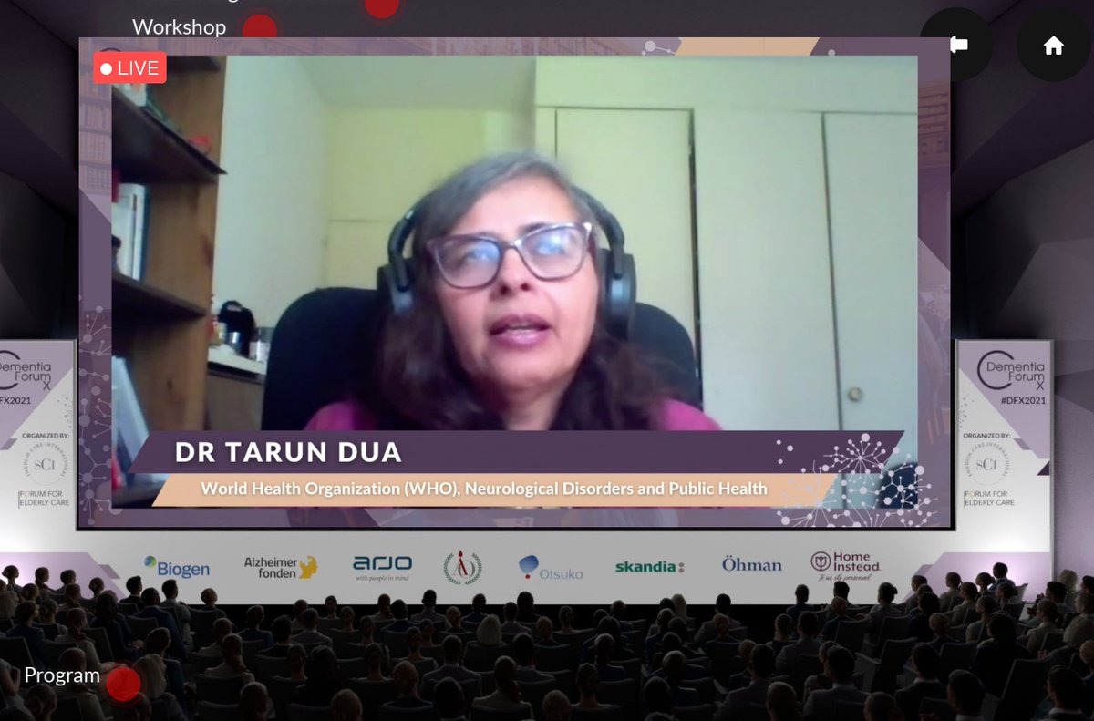 DementiaForumX's tweet image. Dr Tarun Dua, @WHO explains &quot;School-age children need to be made aware of dementia-related challenges and how people living with dementia can be actively engaged. Any country plan needs this kind of multi-pronged strategy.&quot; #DFX2021