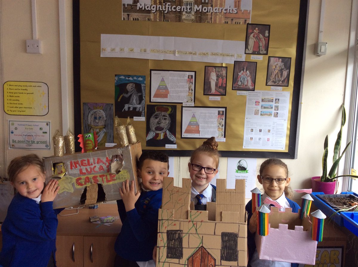 Parkfield's tweet photo. #year2 have been celebrating their #learninglogs this morning and showing their friends their amazing homework. #history https://t.co/xu5BQ85yh9