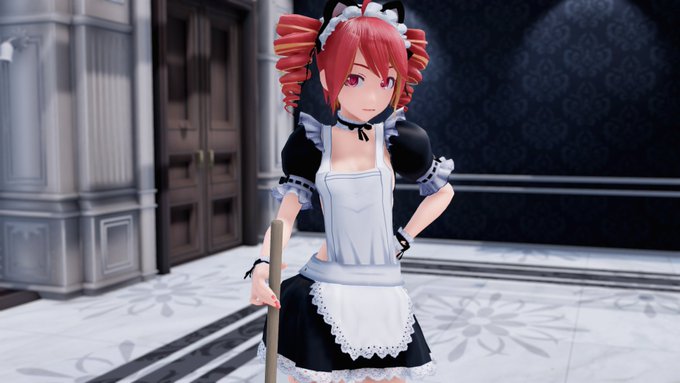 正面から見ると普通だけど、実際隙だらけな裸エプロンメイドさん良いよね 