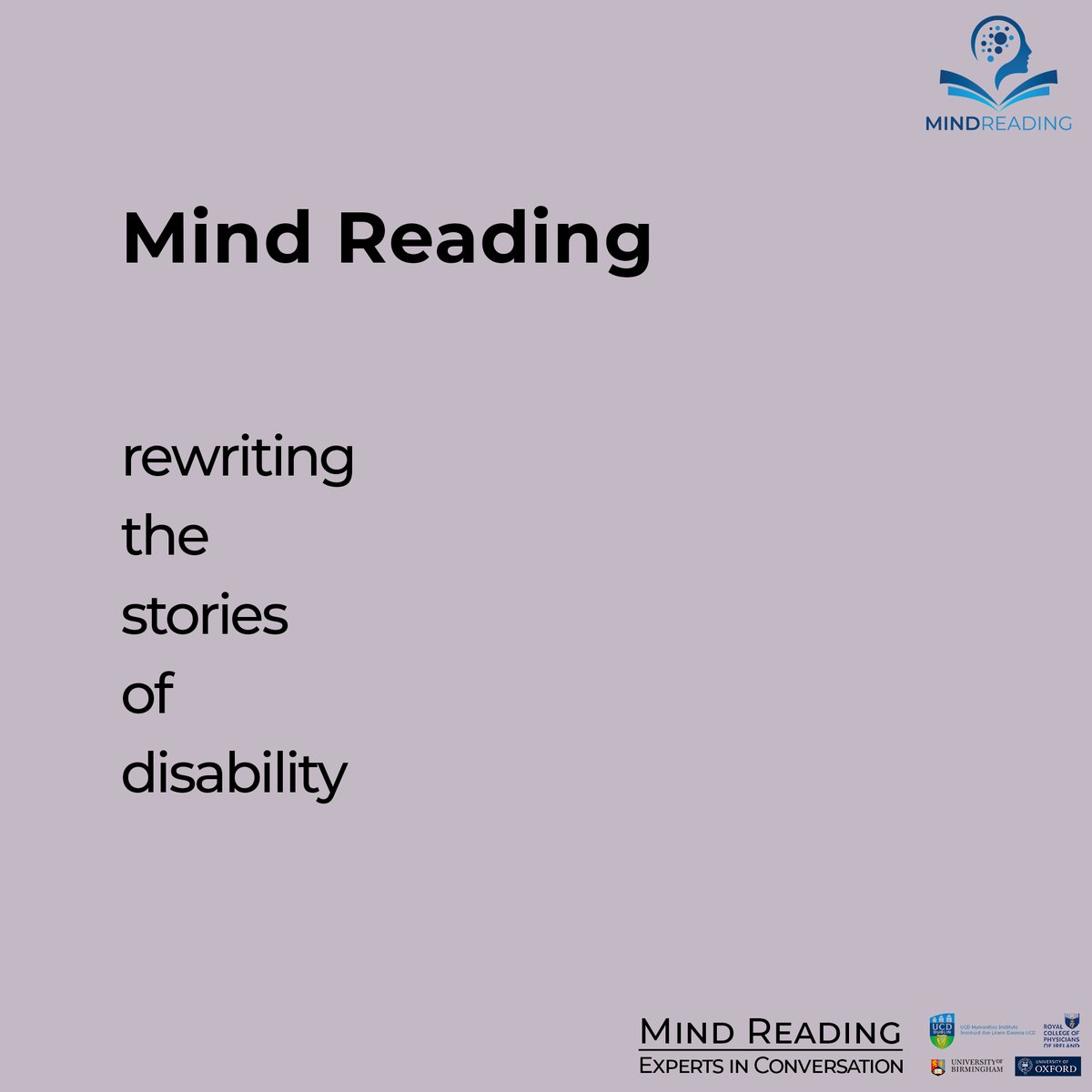 MindReading; Experts in Conversation Podcast Series - Episode 4