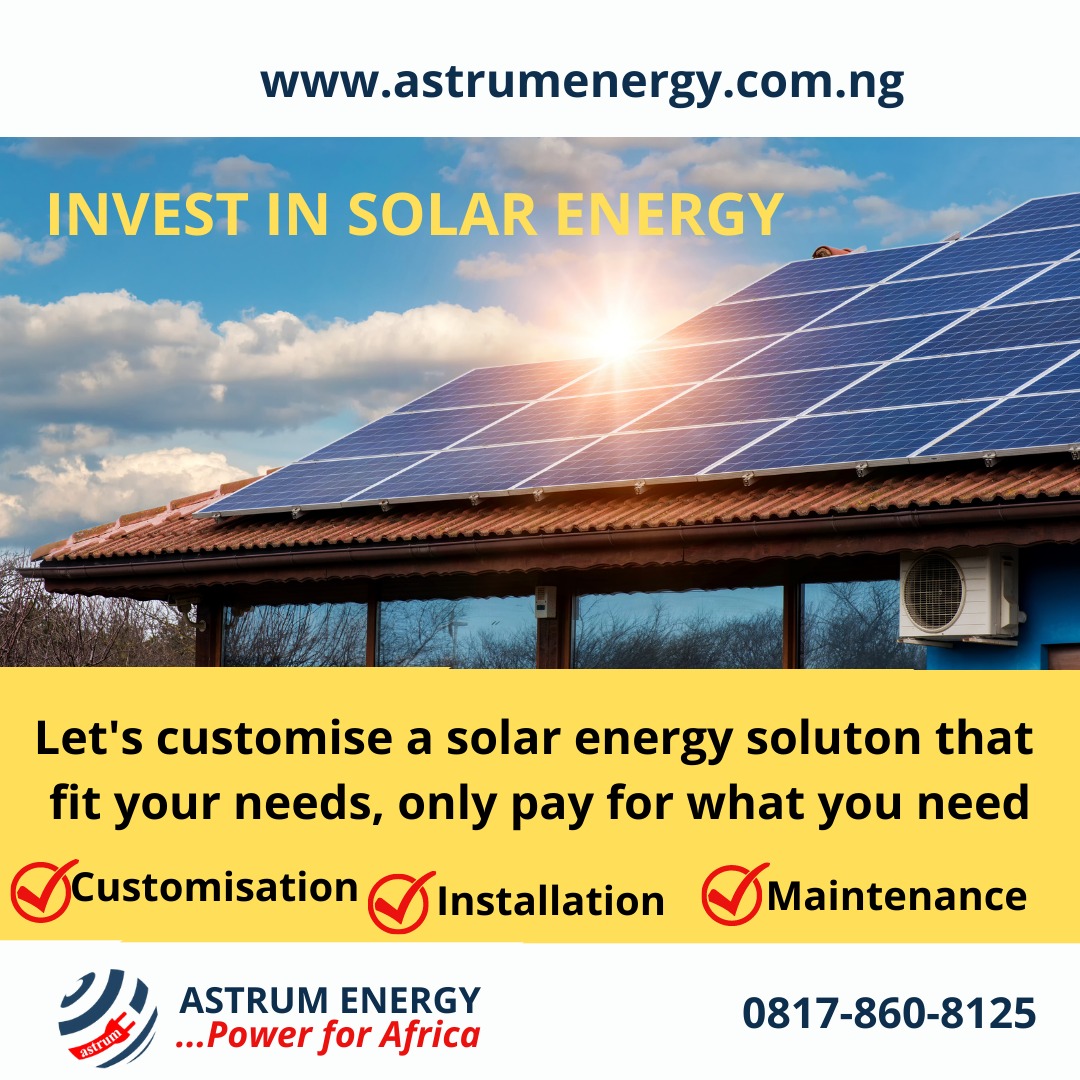 astrumenergy's tweet photo. Only pay for what you need. Let's customise a solar energy solution that serves your home or commercial needs.

Let's begin with a free in-person consultation✅

Call on @AstrumEnergy today.

 0817 860 8125

#offgrid #safe #solarenergy #reliablepower #solarinnovation #batterytech https://t.co/HosV7gsf9n