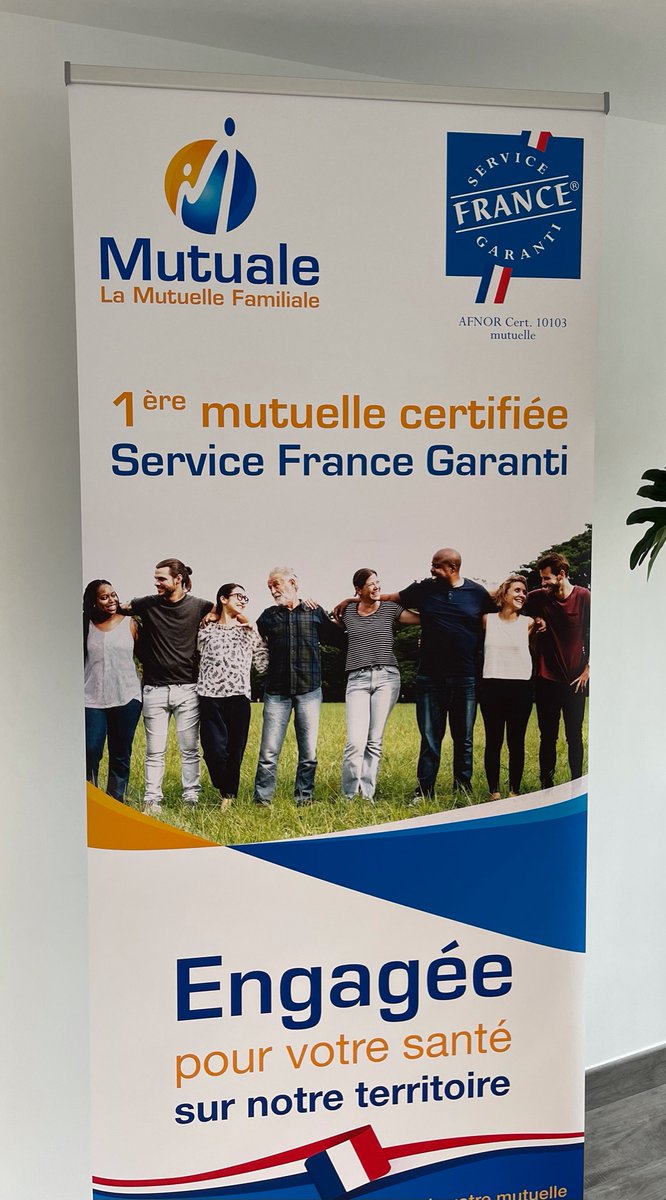 yvesjego's tweet photo. Heureux d’avoir remis avec Gilles Attaf à #Blois la certification #servicefrancegaranti à Mutuale, 
Bel engagement de cette mutuelle ouvrière en faveur du #madeinfrance 
Merci au maire de Blois Marc Gricourt de sa présence ainsi qu’aux autres responsables @Certif_OFG https://t.co/mHFAkx0Okz