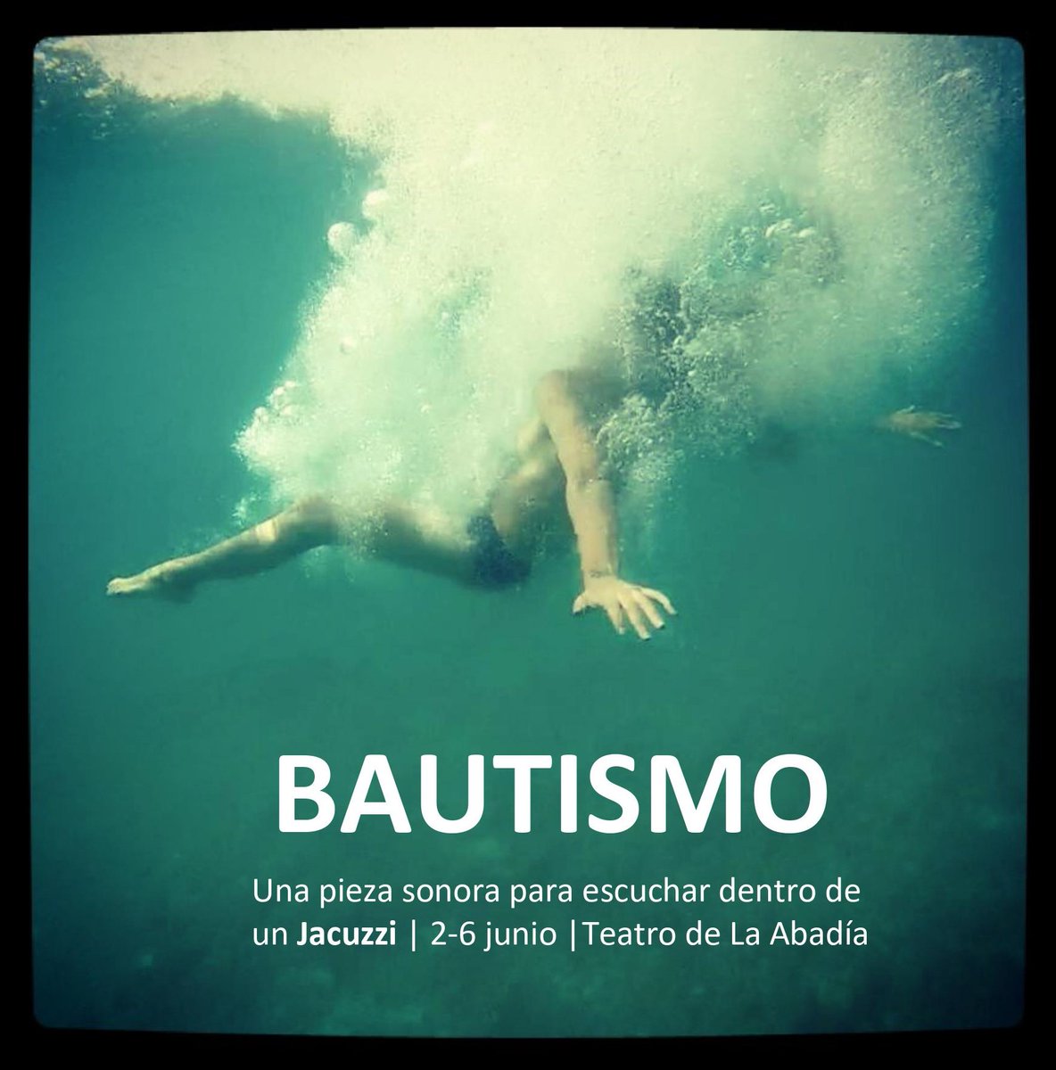 Sleepw_lk's tweet photo. BAUTISMO de iara Solano/Sleepwalk Collective, 2-6 de Junio en @teatroabadia Madrid, como parte de [FERIA] 
🛀❤️🏊🤘🎧
INFO: https://t.co/kIPBekYgvw https://t.co/JIp4R5UqKo