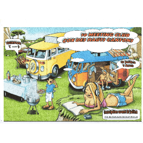 10eme meeting club Cox des hauts cantons - 31/07/2021 - 2j - is.gd/zHSVDY #VW #volkswagen #flat4 #Meetings