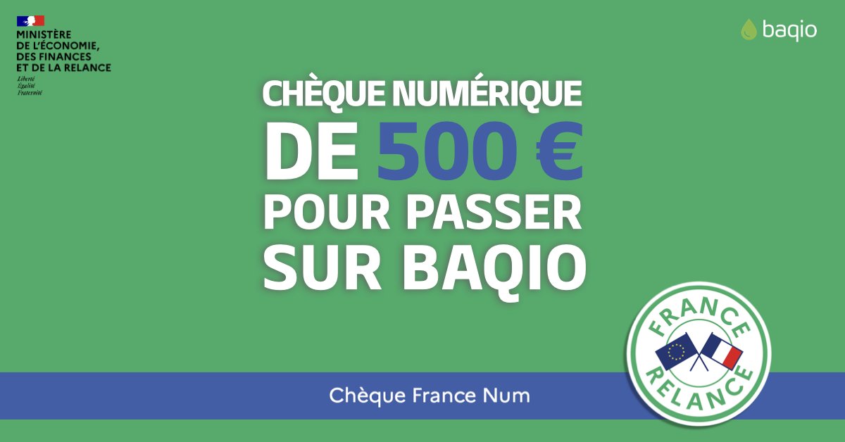 baqiocom's tweet photo. Bonne nouvelle : bénéficiez de 500€ pour vous abonner à #Baqio, grâce au dispositif Chèque France Num ! Les exploitations #viticoles sous le code APE culture de la vigne sont désormais éligibles.

➡️ Jusqu'au 30 juin. 
➡️ On vous dit tout : https://t.co/4s1TJ89N7x 
#vins #alcool https://t.co/USZznWWELv
