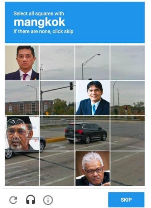 Kalau CAPTCHA macam ni confirm semua orang lepas laju je.