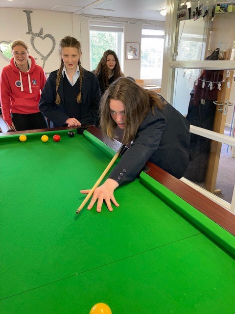 More shots of the girls potting the 100 balls for Just Giving Day #MillfieldGivingDay
