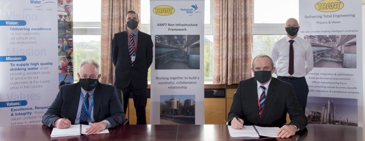 Trant_Eng's tweet photo. Portsmouth Water AMP7 Non- Infrastructure Framework awarded to Trant. https://t.co/xX4YRvapMo
#Trant #Deliveringtotalengineering #AMP7 #Collaboration @PortsmouthWater https://t.co/jP6loXta5T