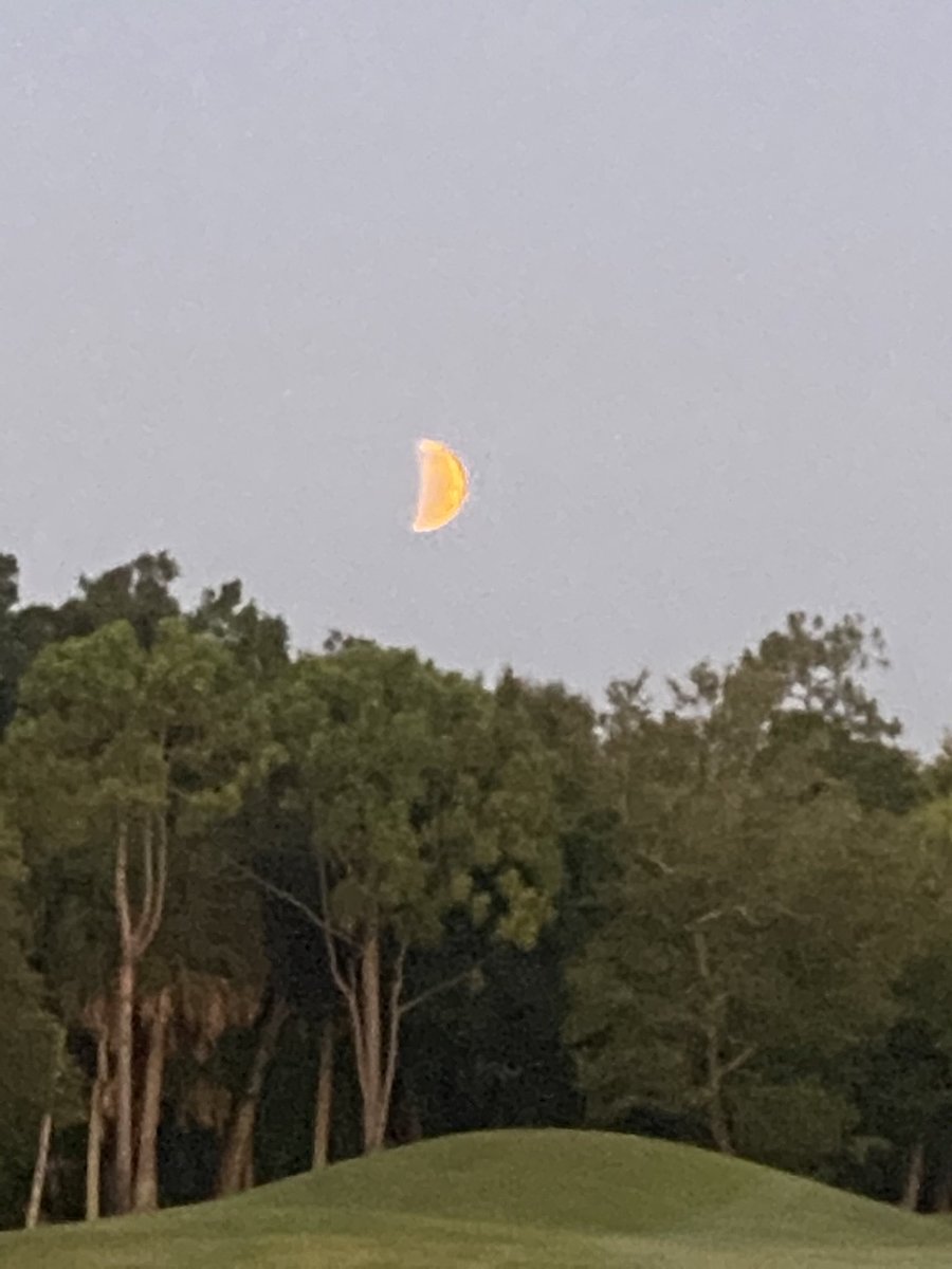 The sights we see! Eclipse this morning. #myoffice