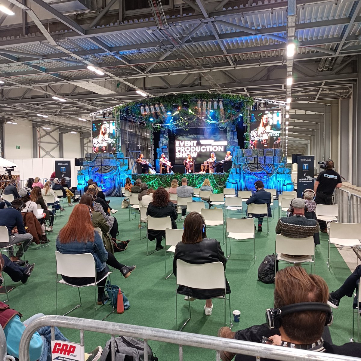 EventBoxProd's tweet image. Feels strange. But great to be at a live event. @EventProdShow #eps21