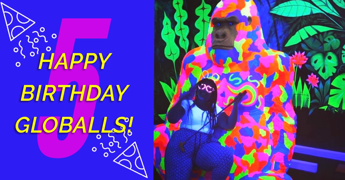 GLOBALLS_'s tweet photo. Today we celebrate GLOBALLS’ FIFTH BIRTHDAY ! 

If you want to celebrate with us, you know where to find us 😎

#birthday #party #globalls #minigolf #celebration https://t.co/iostCsuJUq
