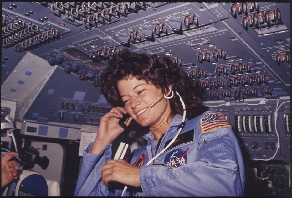 Happy birthday sally ride !!!! a queen ! 