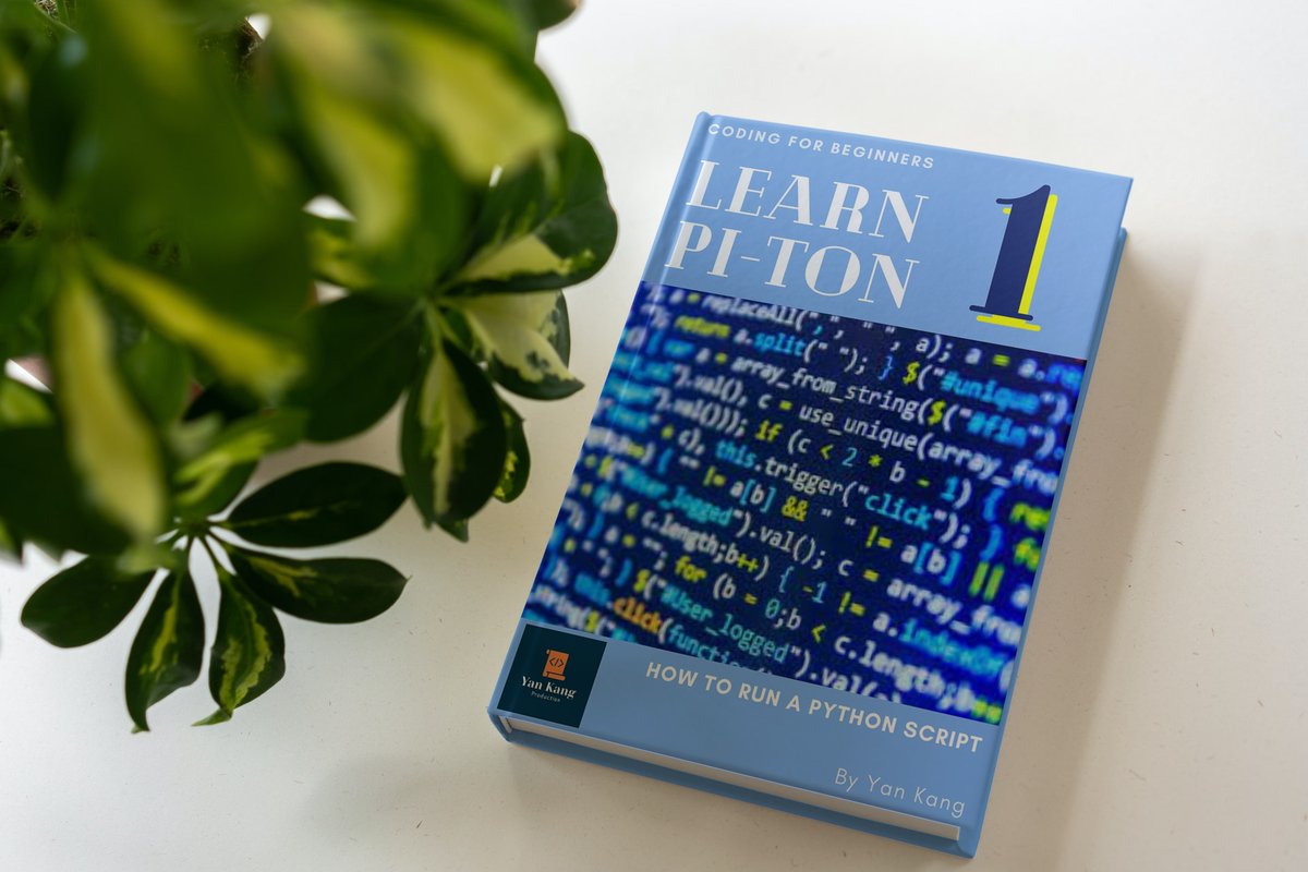 CodingEbook's tweet image. Pi-Ton 1 is an E-book tutorial about Python.
This book will teach you how to run a python script with some ideal software.
Get Pi-Ton 1 from Payhip:
payhip.com/yankangproduct…
Subscribe and follow my Youtube channel:
youtube.com/channel/UClaZb…
Thanks for supporting🥰