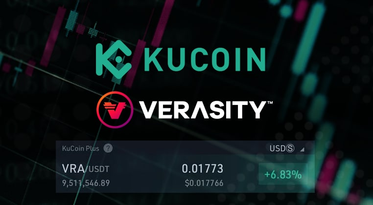 verasitytech's tweet photo. The good news keeps coming. $VRA is now listed on Kucoin Plus - which are normally reserved for the top 40 #crypto #tokens on @coinmarketcap: "...tokens promoted assume these projects have less risk then main market tokens" Thank you @kucoincom for the vote of confidence! https://t.co/rTFYriNCo4