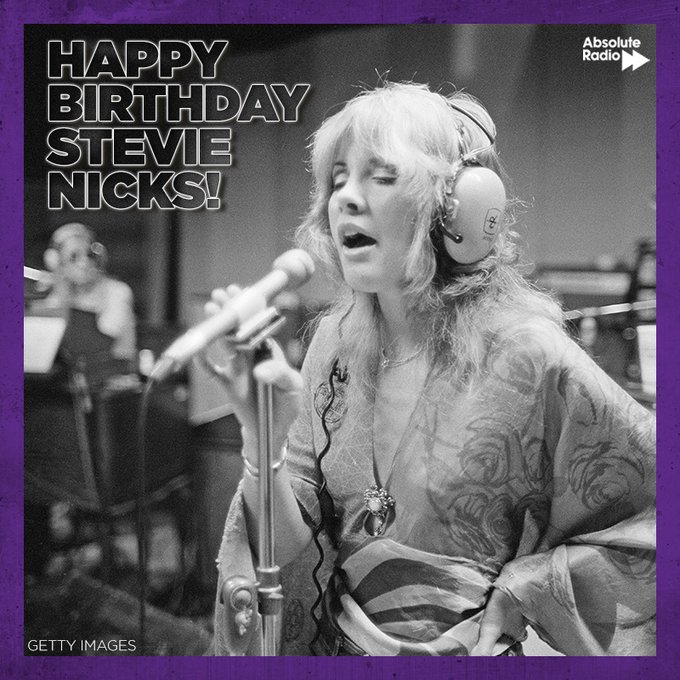 Happy birthday to the Gypsy Queen... Stevie Nicks! 