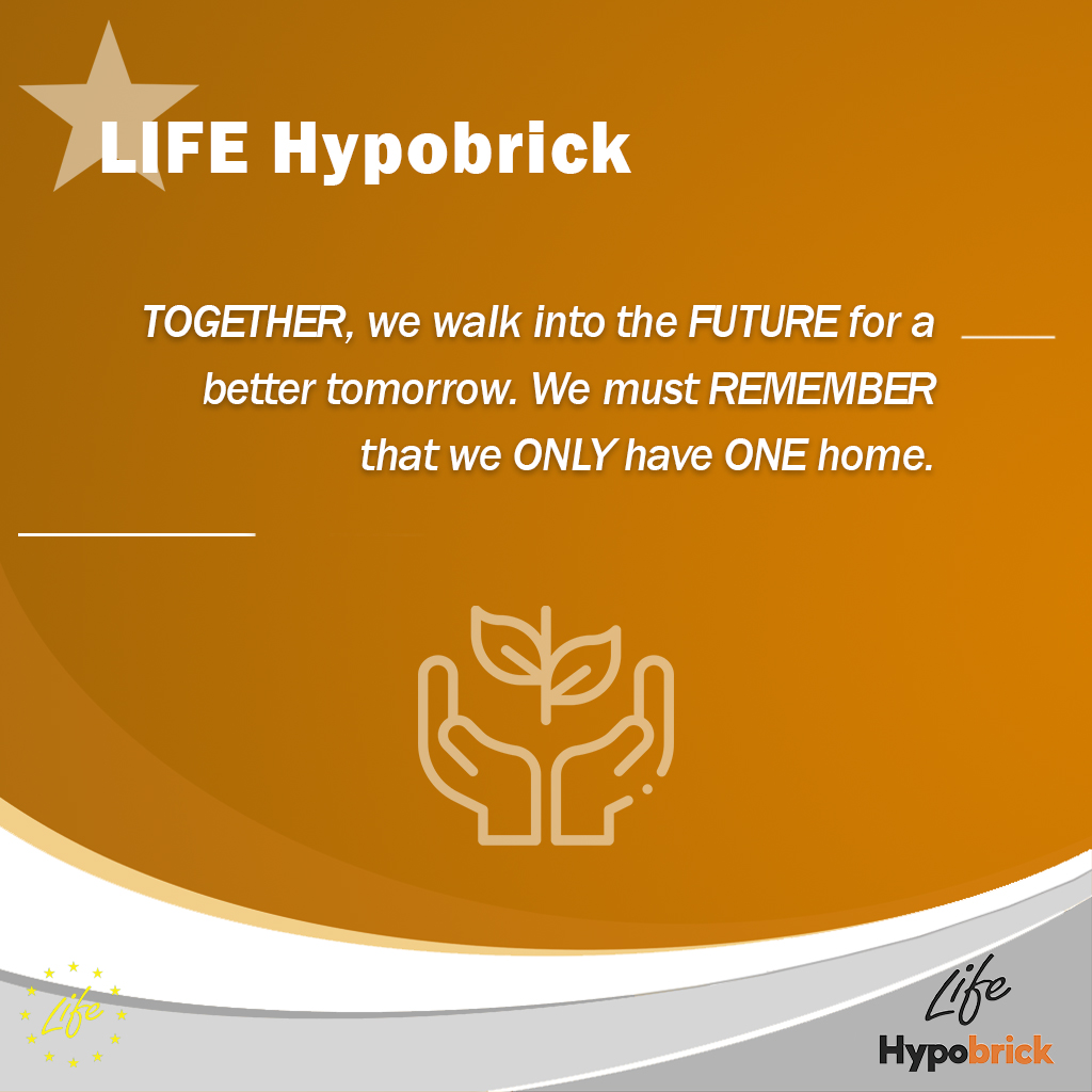 Towards hypocarbonic economy. Development of non-fired building materials based on wastes.

#life #lifehypobrick #recycle #reuse #ecofriendly #zerowaste #upcycle #sustainability #reduce #sustainable #environment #handmade #recycling #gogreen #savetheplanet #eco #sustainableliving
