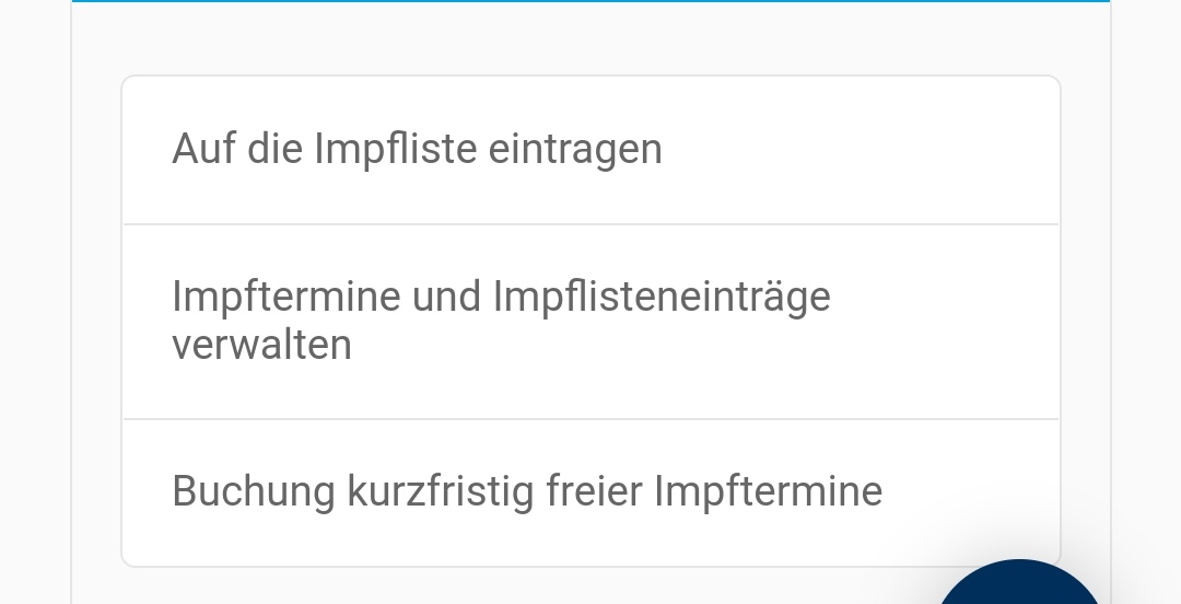 WombiLP's tweet photo. @Bruugar So sieht es bei mir im Saarland aus. Es setzt nur einen Priocode voraus. Schade, dass es nicht einheitlich geregelt ist. https://t.co/6vVaEo1nI6
