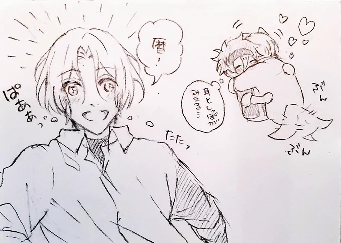 今日のらくがき❄️🌺 
