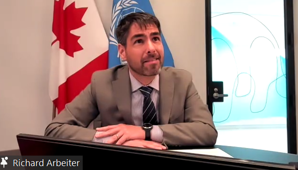 CivCenter's tweet photo. 🇨🇦 @ArbeiterRichard @canadaun: Protection of civilians threat assessments must be taken into account when looking at drawdowns &amp; @UNPeacekeeping transitions, and the role gender plays should be considered. 

#Partnering4Protection #PeacekeepingProtects #POCWeek2021 https://t.co/YsYuXDZQsN