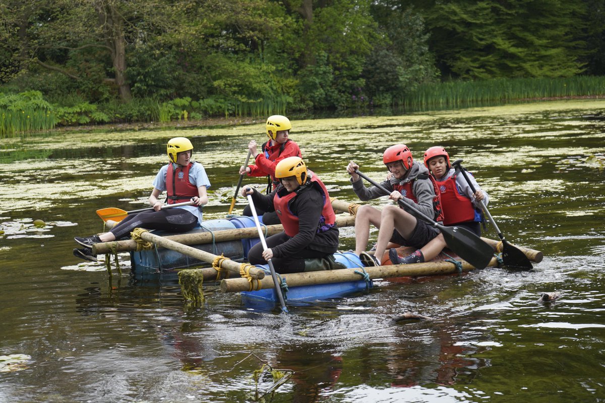 UCReaseheath's tweet photo. Today students took part in a tractor pull and raft race as part of RAG week! They did a great job and even managed to stay aboard the raft!
This was all to raise money for @MakeAWishUK ✨
#RAGWeek #RHStudentLife https://t.co/fwWHvYH5ow