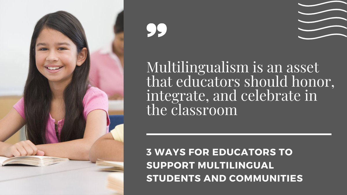 learnwithSAP's tweet photo. This @LearningForward blog post outlines three ways you can support #ELLs that you may not have considered. https://t.co/axmNWwtfj0 https://t.co/0iyv7UpvNM