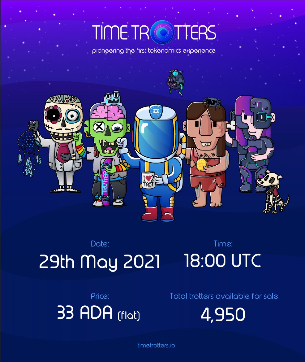 Time Trotters | Cardano #NFT tweet media