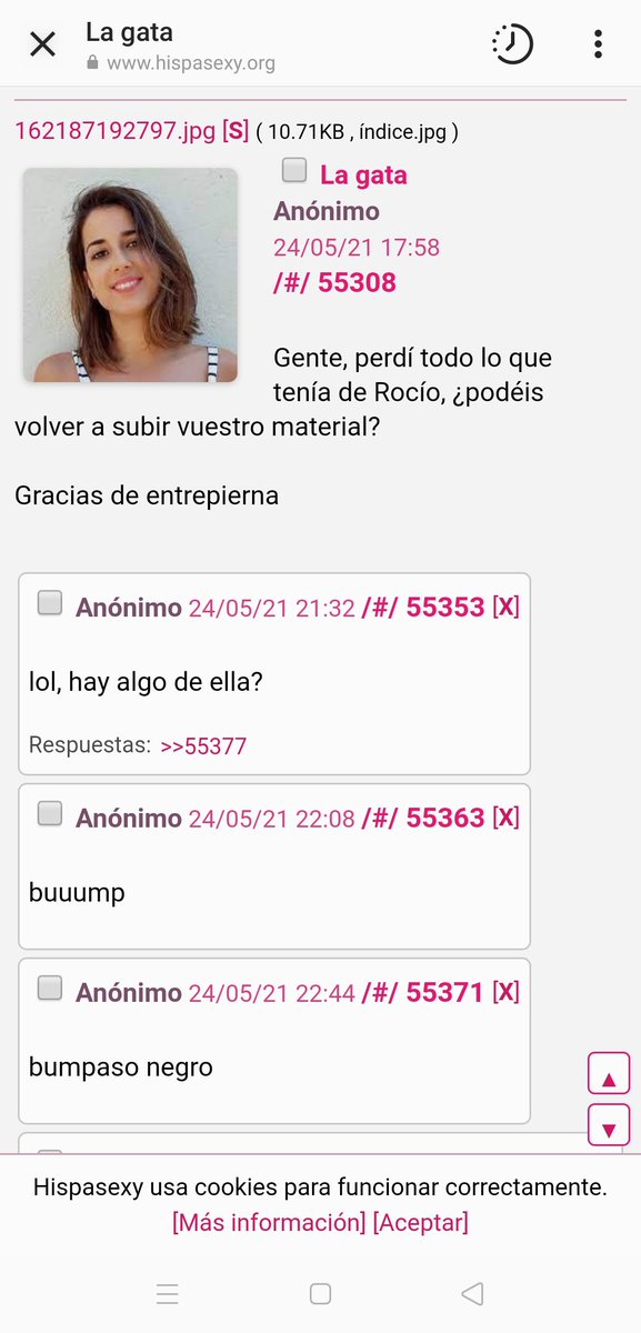 SchrodingerGata's tweet photo. Que todavía nos tengamos que enfrentar a este tipo de foros, es demencial.
Rebuscan por tus fotos del pasado, o por algún plano en el que se te vea más de la cuenta y lo coleccionan sin tu consentimiento.
Ya está denunciado, pero no sé si os dais cuenta de lo grave que es. https://t.co/y8XSUZ8kvI