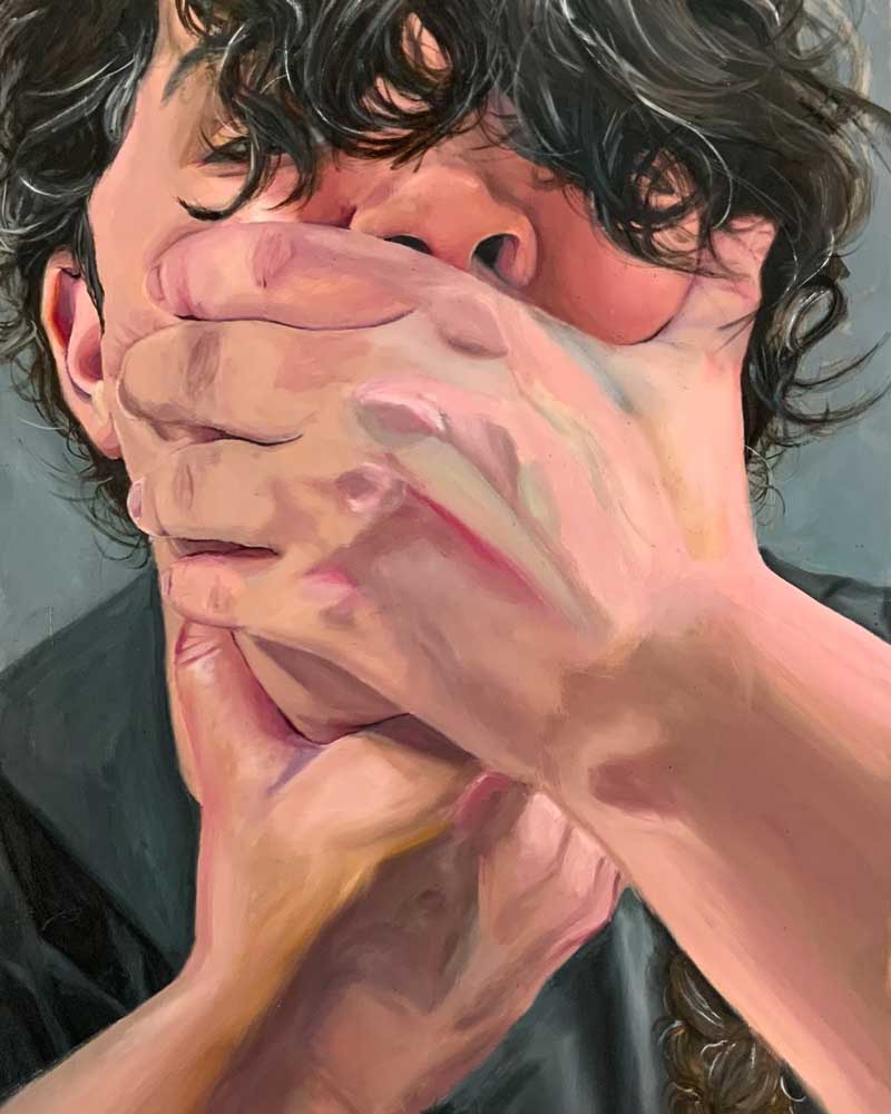 Mazel tov to graduating senior Jasmine G. for her 1st place win in the 2021 Congressional Art Competition. This oil painting, entitled “Perpetual Silence,” will hang in the Capitol building in Washington D.C. for an entire year!