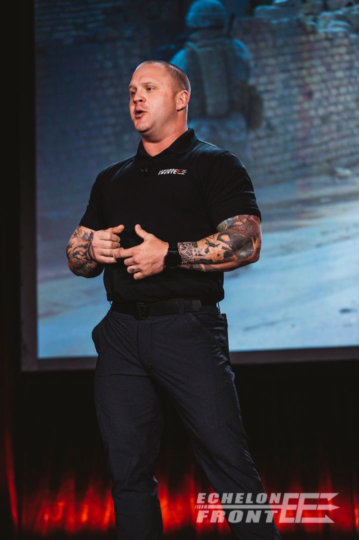 “Discipline is rooted in the truth that we tell ourselves...” 
-JP Dinnell

MUSTER 010 | Orlando, FL
EchelonFront.com