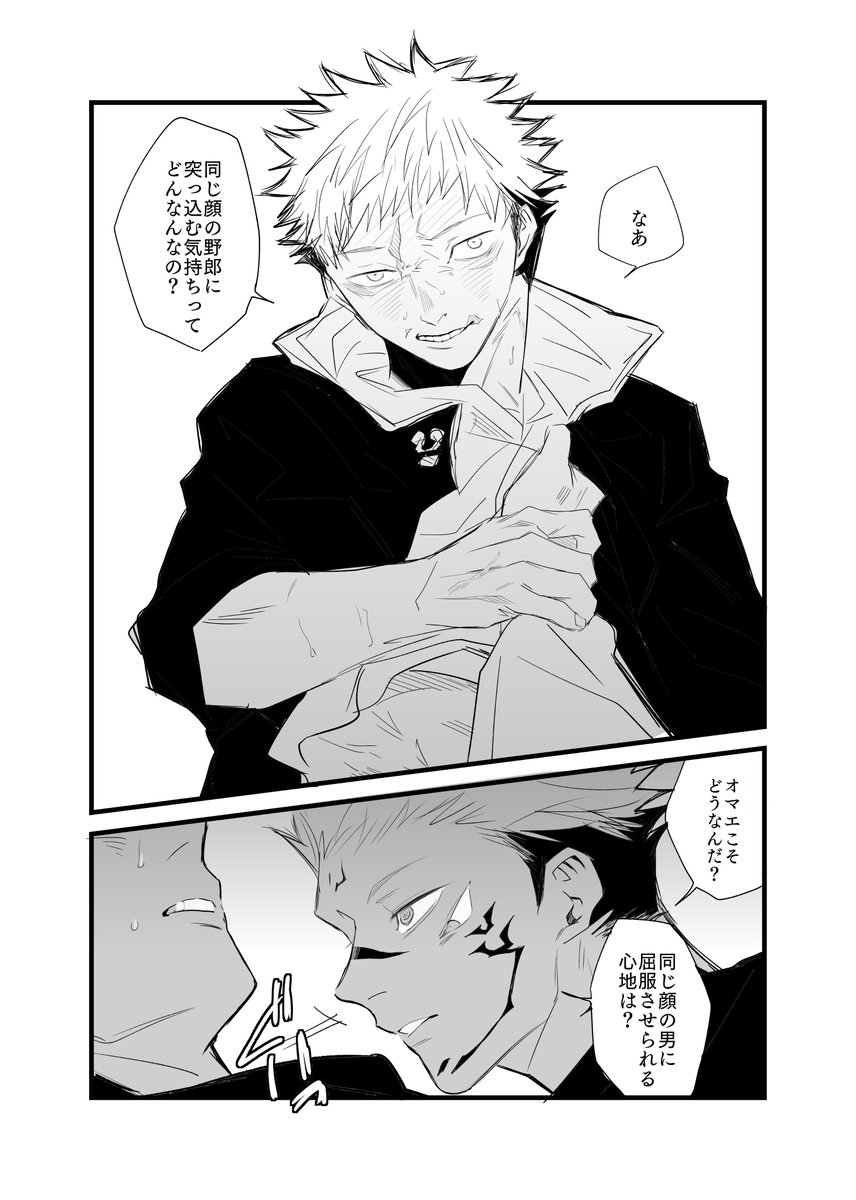 宿虎 同じ顔 