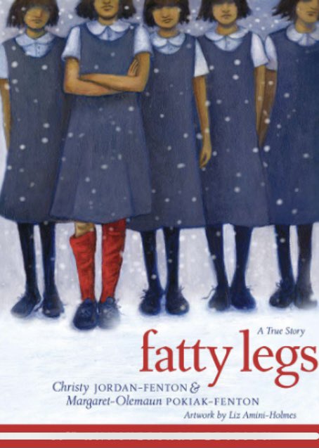 KristaBuchta's tweet photo. @DaveAlexRoberts @PortageMainPres @Ouroboros09 @Yaciuk Fatty Legs by @CJordanFenton and Margret-Olemaun Pokiak-Fenton https://t.co/sCceDxGrlQ