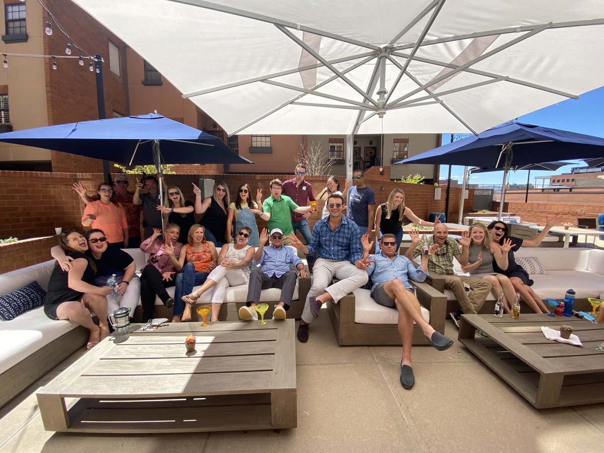 We value all of the relationships we’ve built over the years with our tenants, partners, vendors and friends and can't think of a better final tweet than this photo of our team. Thank you for 32 incredible years, Colorado! #lastpost #onward #thankyou