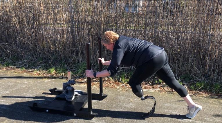Brabant's tweet photo. Provincie biedt kinderen en volwassenen de mogelijkheid een sportprothese uit te proberen https://t.co/zEBKukBCfw https://t.co/gLb5uzuvL6