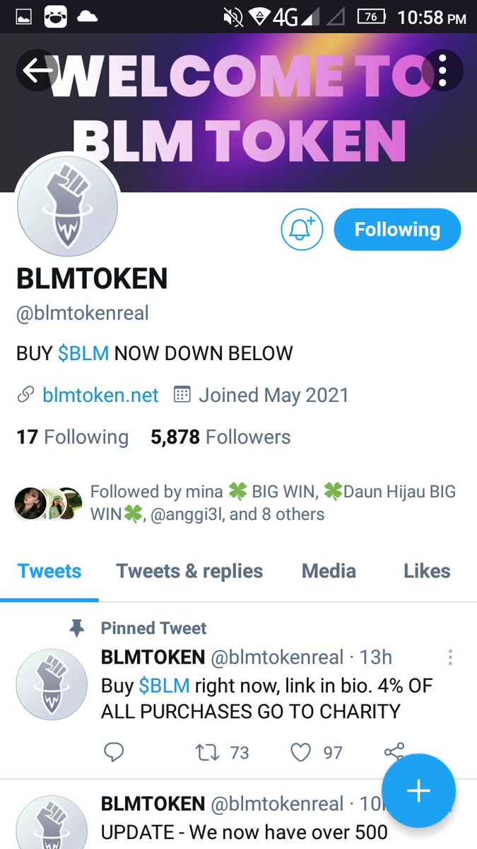exkcp's tweet photo. @Bang_Garr @blmtokenreal Done https://t.co/7Owdk3EbbO