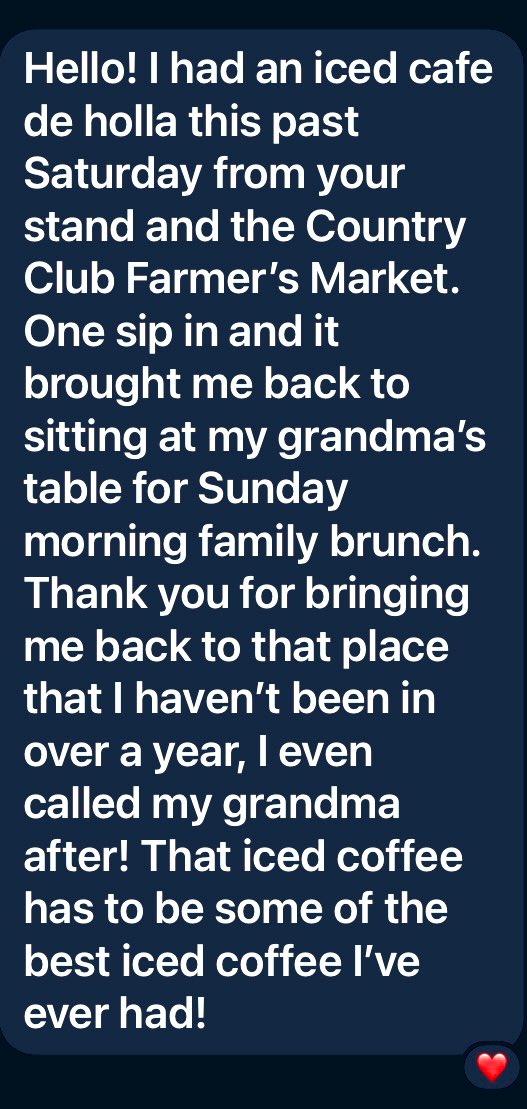 Ever wonder what drives us?  This right here!  👇🏼 #thankyou #cafecito #coffee #itsallgoodep